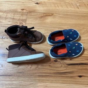 Carter’s Toddler Boy Shoes / 2 pair / Size 8